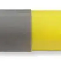 Nitrofurantoin (Nitrofurantoin [ nye-troe-fue-ran-toin ])-AN 478-100 mg-Gray & Yellow-Capsule-shape