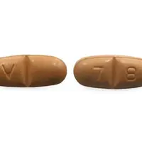 Oxcarbazepine (Oxcarbazepine [ ox-kar-bay-zeh-peen ])-V 7 8-600 mg-Brown-Oval