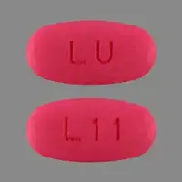 Azithromycin (Azithromycin [ a-zith-roe-mye-sin ])-LU L11-250 mg-Pink-Oval