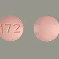 Fluoride (Fluoride [ flor-ide ])-172-2.2 mg (equiv. fluoride 1 mg)-Red-Round