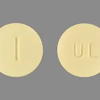 Hydrochlorothiazide and bisoprolol (Hydrochlorothiazide and bisoprolol [ hye-droe-klor-oh-thye-a-zide-and-bi-soe-proe-lol ])-UL I-2.5 mg / 6.25 mg-Yellow-Round