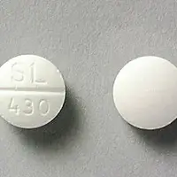 Metoclopramide (nasal) (Metoclopramide (nasal) [ met-oh-klo-pra-mide ])-SL 430-10 mg-White-Round