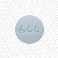 Metolazone (Metolazone [ me-tol-a-zone ])-644 5-5 mg-Blue-Round