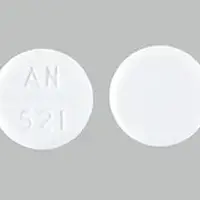 Promethazine (rectal) (Promethazine (rectal) [ pro-meth-a-zeen ])-AN 521-25 mg-White-Round