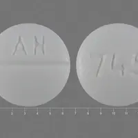 Promethazine (rectal) (Promethazine (rectal) [ pro-meth-a-zeen ])-AN 745-12.5 mg-White-Round