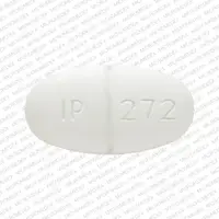 Sulfamethoxazole and trimethoprim (Sulfamethoxazole and trimethoprim (oral/injection) [ sul-fa-meth-ox-a-zole-and-trye-meth-oh-prim ])-IP 272-800 mg / 160 mg-White-Oval