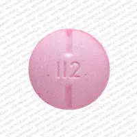 Synthroid (Levothyroxine [ lee-voe-thye-rox-een ])-SYNTHROID 112-112 mcg (0.112 mg)-Pink-Round