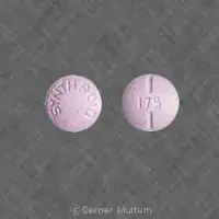 Synthroid (Levothyroxine [ lee-voe-thye-rox-een ])-SYNTHROID 175-175 mcg (0.175 mg)-Purple-Round