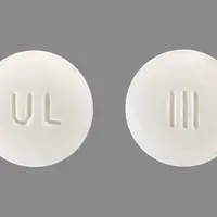 Hydrochlorothiazide and bisoprolol (Hydrochlorothiazide and bisoprolol [ hye-droe-klor-oh-thye-a-zide-and-bi-soe-proe-lol ])-UL III-10 mg / 6.25 mg-White-Round