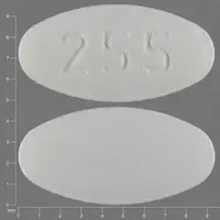 Carvedilol (Carvedilol [ kar-ve-dil-ole ])-255-6.25 mg-White-Oval