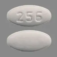 Carvedilol (Carvedilol [ kar-ve-dil-ole ])-256-12.5 mg-White-Oval