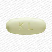 Clarithromycin (Clarithromycin [ kla-rith-roe-mye-sin ])-a KL-500 mg-Yellow-Oval