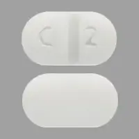 Clobazam (Clobazam [ kloe-ba-zam ])-C 2-10 mg-White-Oval