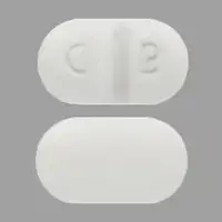 Clobazam (Clobazam [ kloe-ba-zam ])-C 3-20 mg-White-Oval