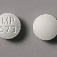 Doxycycline (systemic) (monograph) (Doryx)-MP 573-20 mg-White-Round