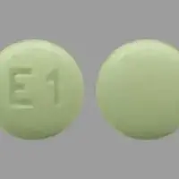 Fluphenazine (Fluphenazine (oral/injection) [ floo-fen-a-zeen ])-E1-5 mg-Green-Round