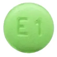 Fluphenazine (Fluphenazine (oral/injection) [ floo-fen-a-zeen ])-E1-5 mg-Green-Round