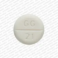 Furosemide (Furosemide (oral/injection) [ fur-oh-se-mide ])-GG 21-20 mg-White-Round