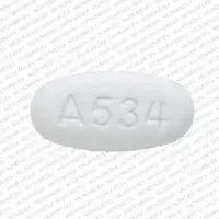 Guanfacine (Guanfacine [ gwahn-fa-seen ])-A534 2 mg-2 mg-White-Capsule-shape