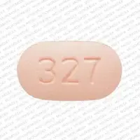 Hydrochlorothiazide and irbesartan (Hydrochlorothiazide and irbesartan [ hye-droe-klor-oh-thye-a-zide-and-ir-be-sar-tan ])-HH 327-12.5 mg / 300 mg-Pink-Capsule-shape