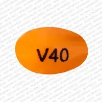 Isotretinoin (eqv-absorica) (Isotretinoin (oral) [ eye-so-tret-i-noyn ])-V40-40 mg-Orange-Capsule-shape