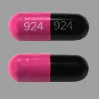 Lansoprazole (Lansoprazole [ lan-soe-pra-zol ])-924 924-30 mg-Pink / Black-Capsule-shape