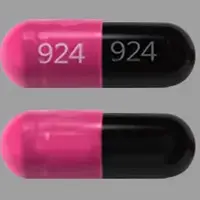 Lansoprazole (Lansoprazole [ lan-soe-pra-zol ])-924 924-30 mg-Pink / Black-Capsule-shape