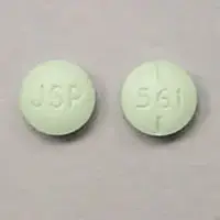 Levothyroxine (oral/injection) (Levothyroxine (oral/injection) [ lee-voe-thye-rox-een ])-JSP 561-88 mcg (0.088 mg)-Green-Round