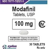 Modafinil (Modafinil [ moe-daf-i-nil ])-1072-100 mg-White-Capsule-shape