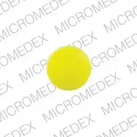 Thioridazine (Thioridazine [ thye-oh-rid-a-zeen ])-MP 12-10 mg-Yellow-Round