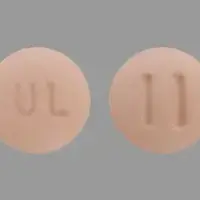 Hydrochlorothiazide and bisoprolol (Hydrochlorothiazide and bisoprolol [ hye-droe-klor-oh-thye-a-zide-and-bi-soe-proe-lol ])-UL II-5 mg / 6.25 mg-Pink-Round