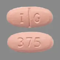 Hydrochlorothiazide and quinapril (Hydrochlorothiazide and quinapril [ hye-droe-klor-oh-thy-a-zide-and-kwin-a-pril ])-I G 375-12.5 mg / 20 mg-Pink-Oval