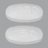 Irbesartan (Irbesartan [ ir-be-sar-tan ])-L132 150-150 mg-White-Oval