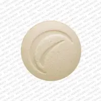 Oxymorphone (Oxymorphone [ ox-ee-mor-fone ])-Logo (Actavis) 229-20 mg-Tan-Round