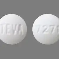 Pioglitazone (Pioglitazone (oral) [ pye-o-glit-a-zone ])-TEVA 7271-15 mg-White-Round