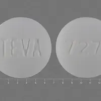 Pioglitazone (Pioglitazone (oral) [ pye-o-glit-a-zone ])-TEVA 7271-15 mg-White-Round