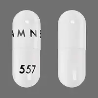 Temazepam (Temazepam [ te-maz-e-pam ])-AMNEAL 557-30 mg-White-Capsule-shape