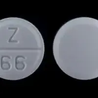 Atenolol (Atenolol [ a-ten-oh-lol ])-Z 66-50 mg-White-Round