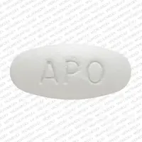 Atorvastatin (Atorvastatin [ a-tor-va-sta-tin ])-APO ATV 80-80 mg-White-Oval