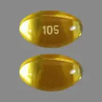 Benzonatate (Benzonatate [ ben-zoe-na-tate ])-105-100 mg-Yellow-Capsule-shape