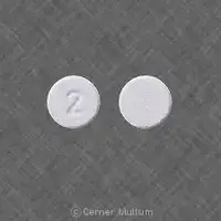 Clonazepam (Clonazepam [ kloe-naz-e-pam ])-2-2 mg-White-Round