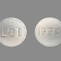 Doxycycline (systemic) (monograph) (Doryx)-LCI 1336-20 mg-White-Round