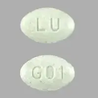 Lovastatin (Lovastatin [ loe-va-sta-tin ])-LU G01-10 mg-Green-Oval