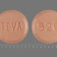 Lovastatin (Lovastatin [ loe-va-sta-tin ])-TEVA 926-10 mg-Peach-Round