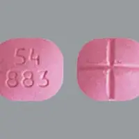 Methadone (Methadone (oral/injection) [ meth-a-done ])-54 883-40 mg-Pink-Four-sided