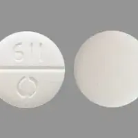 Methocarbamol (Methocarbamol (oral/injection) [ meth-oh-kar-ba-mal ])-611 O-500 mg-White-Round