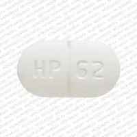 Theophylline (Theophylline (oral) [ thee-off-i-lin ])-HP 62-300 mg-White-Capsule-shape