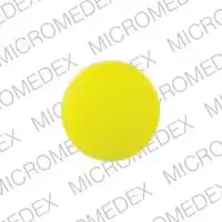 Thioridazine (Thioridazine [ thye-oh-rid-a-zeen ])-MP 17-50 mg-Yellow-Round