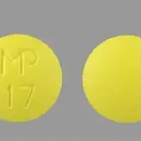 Thioridazine (Thioridazine [ thye-oh-rid-a-zeen ])-MP 17-50 mg-Yellow-Round