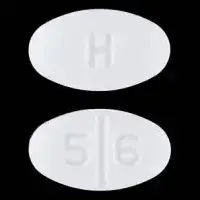 Torsemide (Torsemide (oral/injection) [ tor-se-mide ])-H 5 6-5 mg-White-Oval